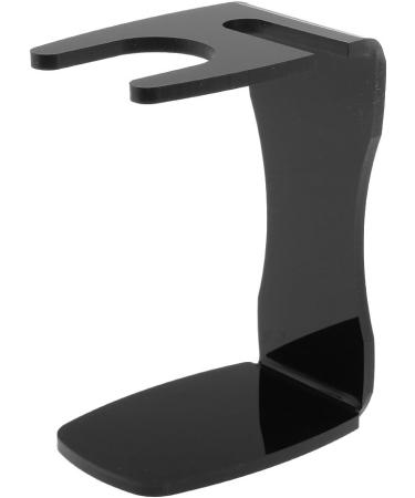 Set of 10 Premium Black Acrylic Drip Stands for Men's Shaving Brushes - Salon Quality Cup Holder - Buy Online on GoSupps.com