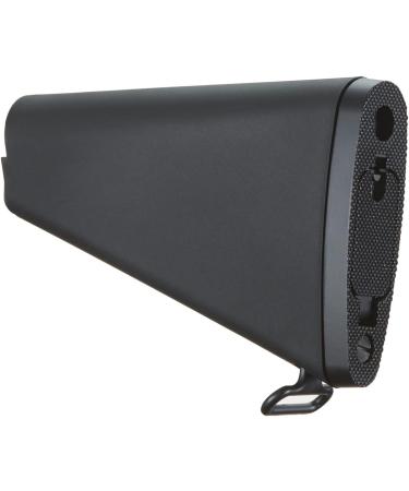 Lancer Tactical Stubby Fixed Stock for Airsoft M4/M16 Series AEG - Black - Buy Online on GoSupps.com