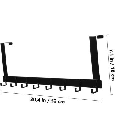 SOESFOUFU Door Hanging Hooks Space Aluminum Door Hanger Towel Holder Wall-Mounted Coat Rack Door Hook Wall Hanging Cabinet Door - Buy Online on GoSupps.com