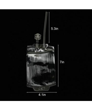 Kylewo 350 ml Blood Bag for Filling Blood Bag Halloween Party Special Reusable Infusion Bag Drink Bag Drink Bag Blood Bag - Buy Online on GoSupps.com