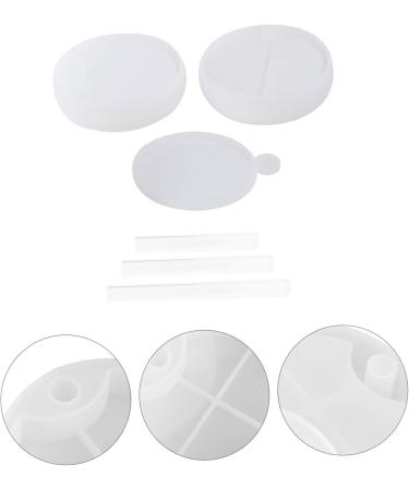 6pcs Box Storage Box Mold Silicone Molds Resin Earring Mold Silicone Diy Mould To Rotate Multi-layer White 10.8X10.8CM - Buy Online on GoSupps.com