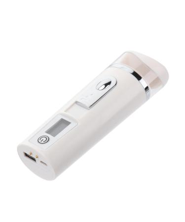 DOITOOL Hydrating Instrument Mini Facial Sprayer Facial Mister Fog Humidifier Quick Indoor Hydrator Facial Sprayer Steamer Face Care Tool White Cold Water Abs Makeup