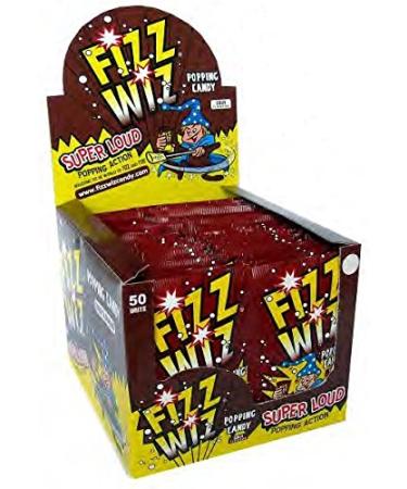 Fizz Wizz Fizz Wizz Popping Candy Cola Flavour - 50 Pieces - 37 ml