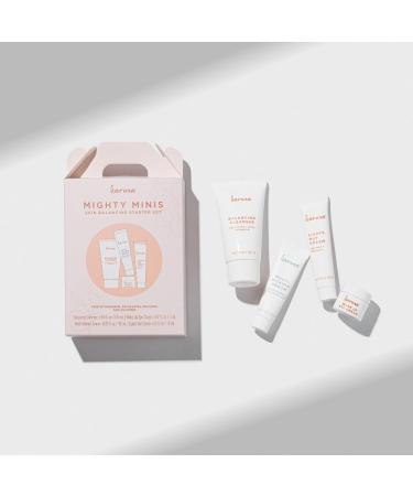 Karuna Mighty Minis Skin Balancing Starter Set | Includes: Balancing Cleanser 1.69oz/50ml Wake Up Eye Cream 0.17oz/5ml Multi-Vitamin Serum 0.33oz/10ml & Lights Out Cream 0.5oz/15ml - Buy Online on GoSupps.com