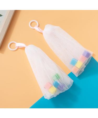 2 Pack Bubble Net Foam Net - Easy Skin Care Bath Saving Bag for Bubbles & Suds | Shop Internationally - Buy Online on GoSupps.com