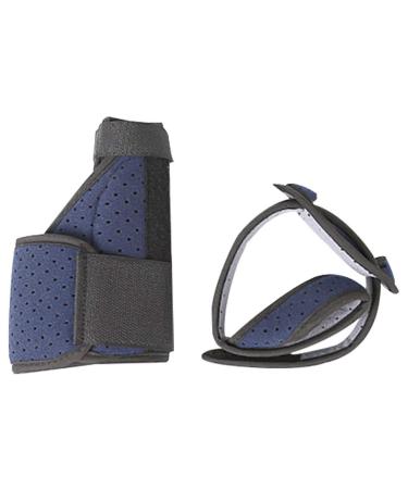 Buy MILISTEN Orthotics Night Splint Thumb Brace - Big Toe Joint Protector Bunion Sleeve & Toe Separator - Blue Left - 18x8x2cm | International Shipping - Buy Online on GoSupps.com