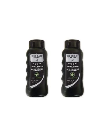 Herban Cowboy Deodorizing Body Wash Dusk (Pack of 2) With Coco-Betaine and Zinc Citrate 18 fl. oz. 18 Fl Oz (Pack of 2)