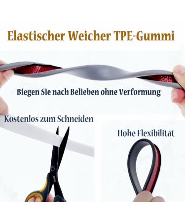 U-Shaped TPE Edge Protection Tape for Baby Safety & Furniture Restoration - 20mm x 3m (White) - Buy Online on GoSupps.com