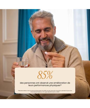 Laboratoire NaturAvignon Maca Organic Peruvian | Natural Food Supplement for Energy and Vitality | Men & Women | Physical Performance Booster | Capsules 1500mg | Made in France - Buy Online on GoSupps.com