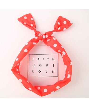 Lovef Rockabilly Headbands 5 Pcs - Vintage Wired Scarf for Women - Buy Online on GoSupps.com