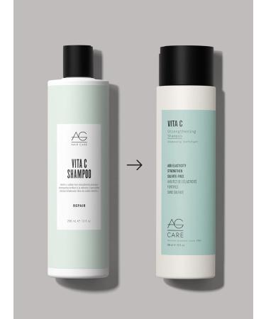 Buy AG Care Vita C Sulfate-Free Strengthening Shampoo - 10 Fl Oz | Vitamin C Infused Hair Care | International Shipping Available - Buy Online on GoSupps.com