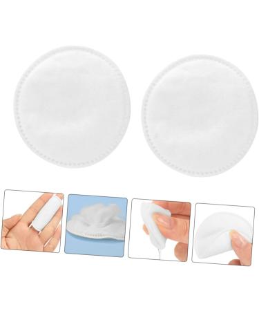 100Pcs Thick Overlock Cotton Makeup Pads - Soft Facial Washing Rounds & Remover Pads for Flawless Skin - Ideal for All Makeup Types - Buy Online on GoSupps.com