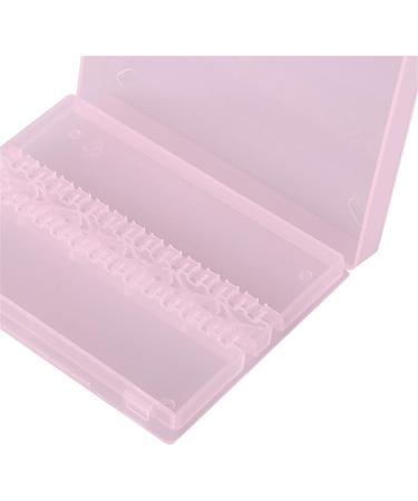 14 Holes Professional Nail Art Polishing Grinding Drill Bit Holder Storage Box (Pink) - Buy Online on GoSupps.com