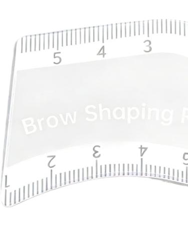R gle Pour Sourcils Et Tra age - Pochoir De Mesure R utilisable | Gabarit Pour La Forme Des Sourcils - pour Salon Maison D butantes Femmes Professionnelles Routine Quotidienne Maquillage Visage Carte sourcils feuille de type C - Buy Online on GoSupps.com