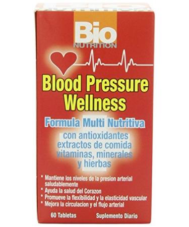 Bio Nutrition Blood Pressure Wellness Tabs 60 Count