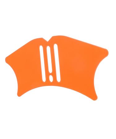 Beavorty Mascara Make Up Eyelash Tool Mascarades for Women Makeup Tools Eyeliner Guard Auxiliary Tool Template Miss Make up 10.3x3.8cm Orange