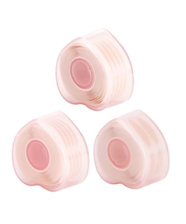 Beavorty 3rolls Double Eyelid Sticker Invisible Eyelid Strips Invisible Eyelid Lift Strips Big Eye Tools Eyelid Lifter Eyelid Tape Fold Eyelid Mesh Tape Lace Girl Protective Film Breathable