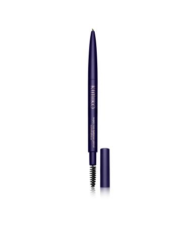 KIMIKO Eyebrow Pencil Automatique (Twist Up Pencil, Long Wear Formula, Comes with Covered Brush for Natural Looking Brows) (Latte)