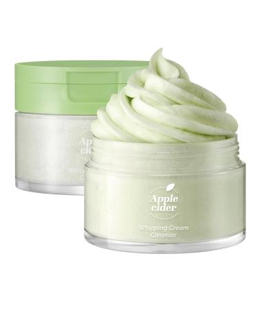 Ariul Apple Cider Whipping Cream Cleanser Effective Pore Cleansing Refreshing & Balancing Rich Foam with Natural Ingredients Korean Skin Care 100g / 3.38 oz