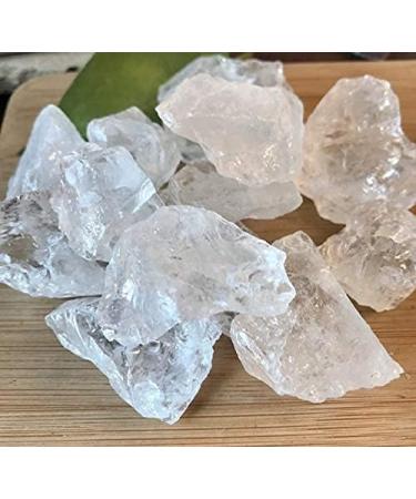 Buy Zenkeeper 1 Lb Rough Clear Quartz Stone - Bulk Raw Natural Crystals for Healing | International Shipping Available - Buy Online on GoSupps.com