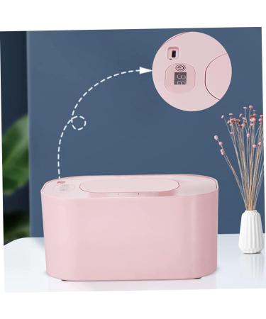 Wipe Warmer with Digital Display Large Capacity Wipes Dispenser 3 Modes of Temperature Heating Control Warms Quickly and Evenly Comfort and Safety Pink Style 1 - Buy Online on GoSupps.com