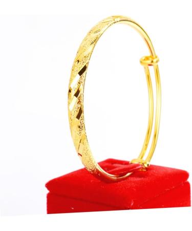 COLLBATH 1pc Bracelets Bridal Cuff Bracelet Cuff Bangle Fashion Bracelet Push and Pull Copper Bracelet Woman - Buy Online on GoSupps.com