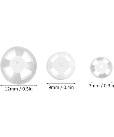 Buy 10PCs Open Domes for Hearing Aids | Single Layer Replacement Earplugs | 9mm In-Ear Rubber Head Accessories - Buy Online on GoSupps.com