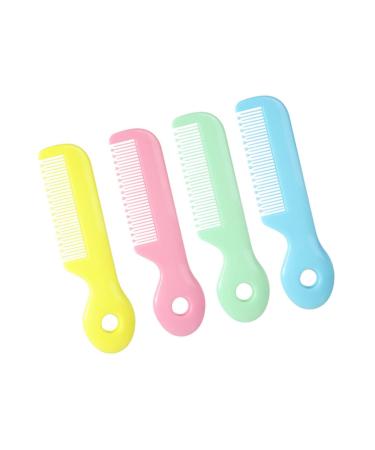 Healeved 4pcs Infant Hair Brush Hair Styling Brush Metal Hair Brush Professional Hair Brushes Comb Hair Wire Hair Brush Baby Cleaning Tool Baby Hair Comb Hair Comb for Newborn Hairbrush Set