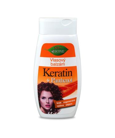 Bione Bione 100% organic and vegan hair balm with keratin and panthenol free of mineral oil sulfates parabens and silicones - 260 ml