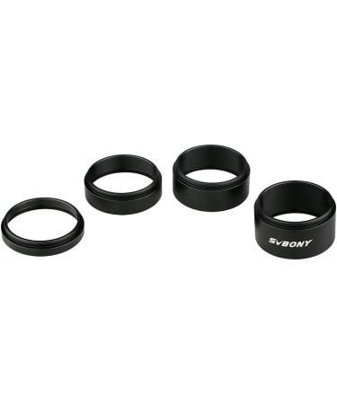 SVBONY M42x0.75 T2 Extension Tube Kit - 5mm, 10mm, 15mm, 20mm Lengths - Buy Online on GoSupps.com