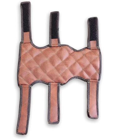 Star Archery Arm Guard - Rexine Leather, Adjustable Fit for Men, Women & Kids - 3 Hook & Loop Fasteners for Perfect Hold - Bow Archery Protector - Buy Online on GoSupps.com