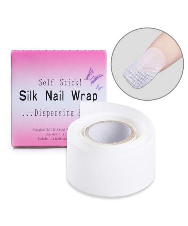 Self-Adhesive Silk Nail Wrap - UV Gel & Acrylic Nail Protection | Reinforcement & Nail Art Tools - Buy Online on GoSupps.com