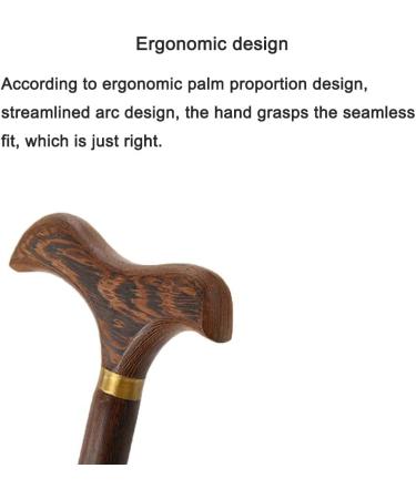 Wooden Crutches with Curved Handles Chicken Wings Wooden Elderly Crutches Wooden Crutches WoodenCanes for Men and Women Decorate Lucky Star - Buy Online on GoSupps.com