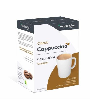 Health Wise Classic Cappuccino 15g protein 7 packets