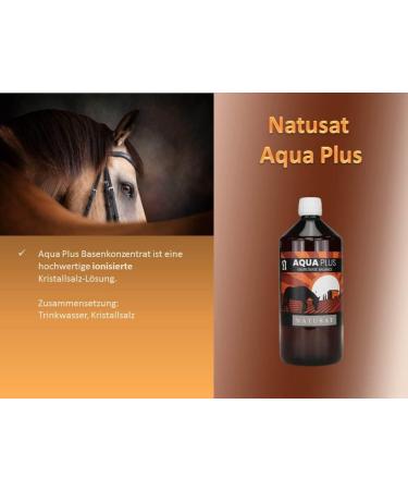 Natusat Aqua Plus 1000 ML Puissance bers uerung Chevaux Muscles Chevaux - Buy Online on GoSupps.com
