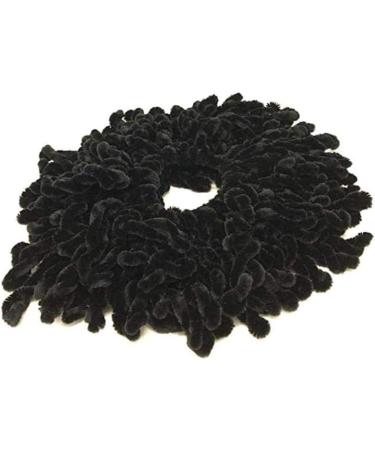 Buy Volumising Scrunchie Big Hair Tie Ring - Hijab Volumizer Khaleeji Headwear for Women | Black - International Shipping Available - Buy Online on GoSupps.com