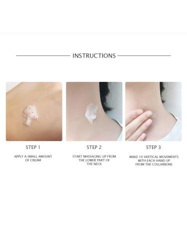 VENZEN Compact Beauty Neck Cream - Moisturizing & Nourishing for Fine Lines & Wrinkles - Sodium Hyaluronate 160g - International Shipping - Buy Online on GoSupps.com