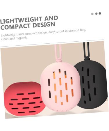 Ipetboom Beauty Powder Puff Makeup Sponge Holder Portable Cosmetic Puff Container Blenders Travel Powder Container Mini Makeup Kit Travel Makeup Puff Holder Storage Container Breathable - Buy Online on GoSupps.com