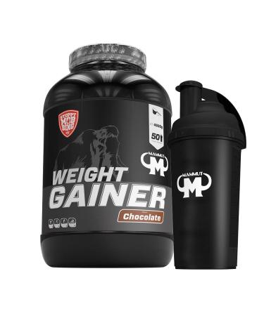 4.5 kg Mammut Weight Gainer Crash 5000 for Hardgainer - Set (Chocolate + Protein Shaker)
