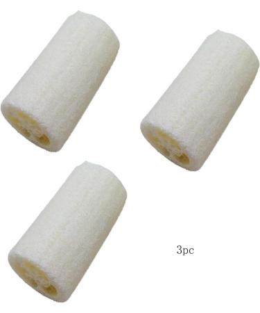 Natural Loofah Exfoliating Body Sponge Scrubber Set - 3 PC Shower & Kitchen Cleaning Rag - Buy Online on GoSupps.com