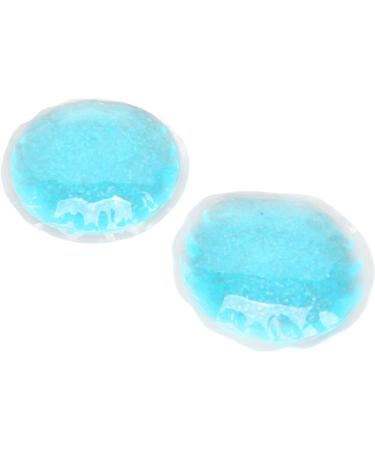 Dioche Cooling Eye Gel Pack Swelling Relief for Men Women AntiFatigue Dry Dark Circles Blue Round - Buy Online on GoSupps.com