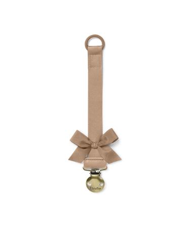 Elodie Details Pacifier Chain 2 Pack | Fabric & Stainless Steel Clip | Universal Silicone Ring | Powder Pink & Soft Terracotta - Ideal for Baby Boys & Girls - Buy Online on GoSupps.com