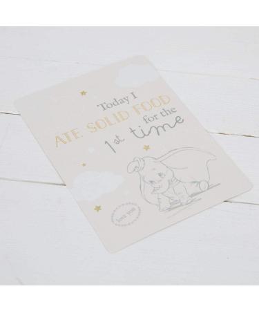 Disney Baby Dumbo Elephant Photo Album & Milestone Card Set | Keepsake Photo Album for Babies | Official Disney Baby Product - Buy Online on GoSupps.com