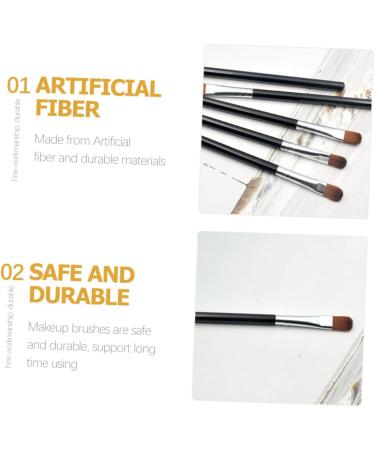 Angoily 100pcs Eye Shadow Brush Face Makeup Foundation Beauty Kit Handle Powder Applicator Miss Girl - Buy Online on GoSupps.com