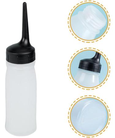 FRCOLOR 3pcs Hair Dye Applicator Bottles - Professional Dry Cleaning & Oil Squeeze Bottles for Salon Use (19x4.7cm - Buy Online on GoSupps.com