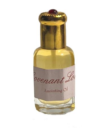 Shofars From Afar Covenant Love Prayer Anointing Oil 1/3 oz bottle with gold cap