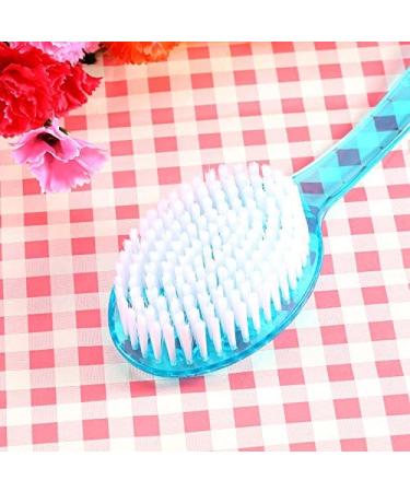 Yosoo Long Handle Bath Shower Body Brush - Super Soft Bristles Back Scrubber for Wholesome Dry Skin - Buy Online on GoSupps.com