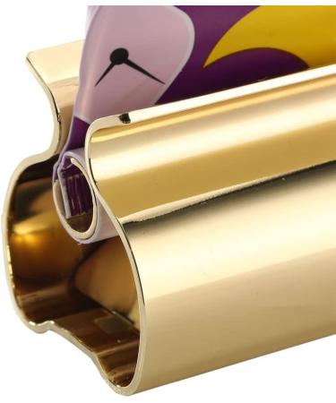 UDQYQ Stainless Steel Toothpaste Squeezer 3-Pack - Total Squeeze Out Gold Holder & Stand Function for Maximum Efficiency - Buy Online on GoSupps.com
