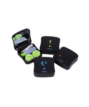 Gatuida 4er box container for contact lenses lensetui travel bag for contact lenses glasses case finger protection made of cotton contact lens tank and solution eye care set