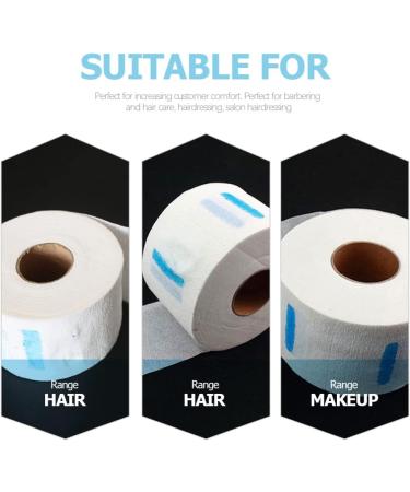FRCOLOR Salon Neck Paper 10 Rolls Scarf Neck Paper Disposable Flexible s Baybliss Haircut Neck Self Haircut Barber s Stretchy Barber Neck Tissue Paper White Modeling Hairdressing Paper - Buy Online on GoSupps.com